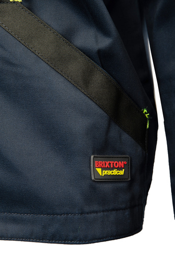 Bluza robocza Brixton practical na zamek granatowa
