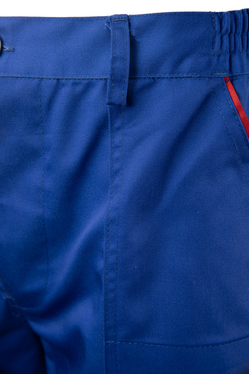 Spodnie robocze do pasa MAX POPULAR niebieskie