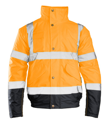 Ocieplana kurtka odblaskowa Benefit HI VI