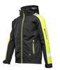 Kurtka softshell odblaskowa SEVEN KINGS RIVAL czarny/żółć