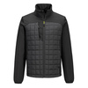 Kurtka hybrydowa pikowana czarna PORTWEST PW328