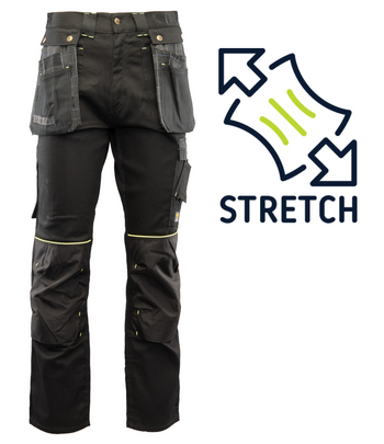 Spodnie robocze do pasa Diamant stretch
