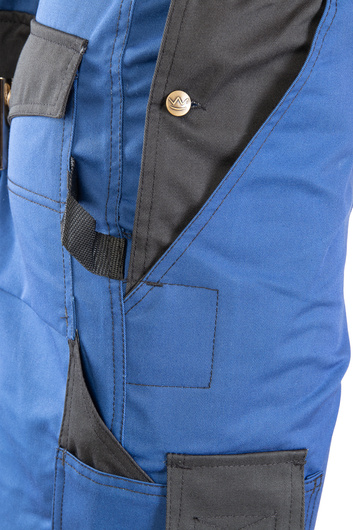 SPODNIE ROBOCZE OGRODNICZKI NIEBIESKIE SAPHIR