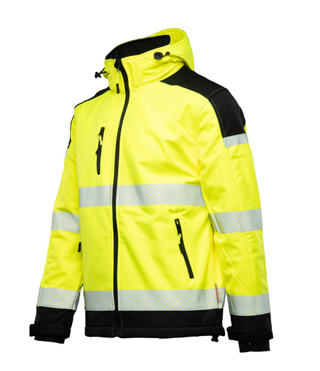 Kurtka softshell odblaskowa Brixton Flash