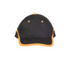 CZAPKA BASEBALL CZARNO-POMARAŃCZOWA