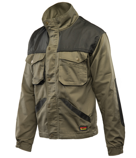 Bluza robocza Brixton practical na zamek khaki