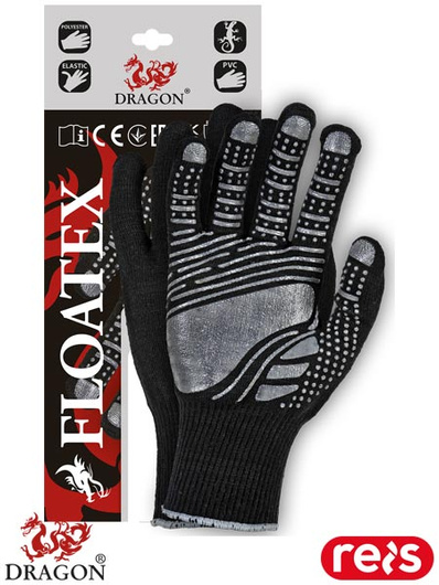 Dragon FLOATEX – Rękawice ochronne powlekane PCV z antypoślizgowym wykończeniem