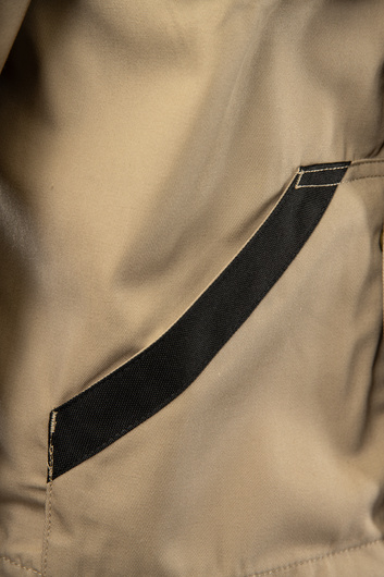 Bluza robocza Brixton practical na zamek beżowa