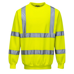 Bluza robocza ostrzegawcza bez kaptura Portwest B303