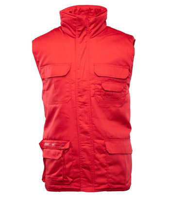 Bezrękawnik ocieplany 7-kieszeniowy BENEFIT BRASS