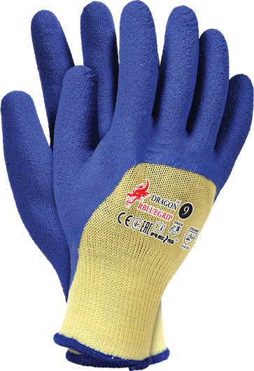 Rękawice robocze lateks Dragon RBLUEGRIP