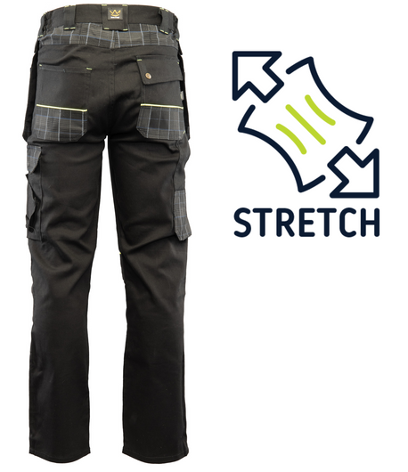 Spodnie robocze do pasa Diamant stretch