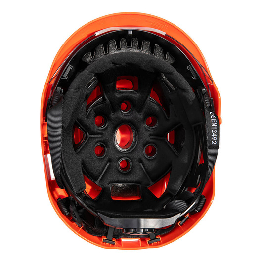 PS80 - Kask ze zintegrowaną wizjerką Pomarańczowy