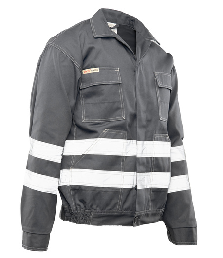 Bluza robocza klasyczna Brixton Classic odblaskowa stalowa