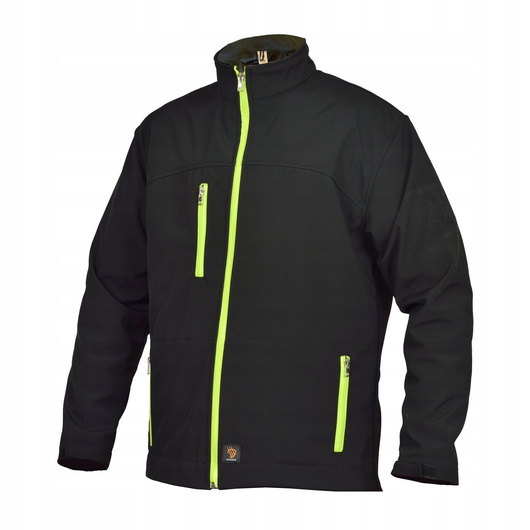 KURTKA SOFTSHELL CZARNA