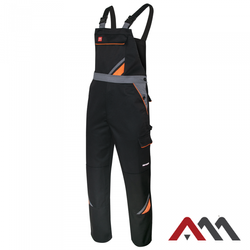Spodnie robocze ogrodniczki Professional Black ArtMAS