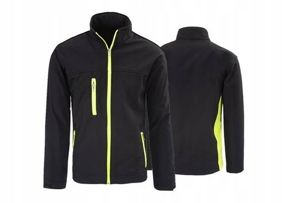 KURTKA SOFTSHELL CZARNA