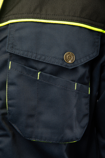 Bluza robocza Brixton practical na zamek granatowa