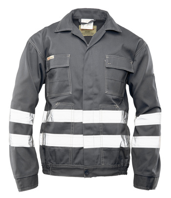 Bluza robocza klasyczna Brixton Classic odblaskowa stalowa