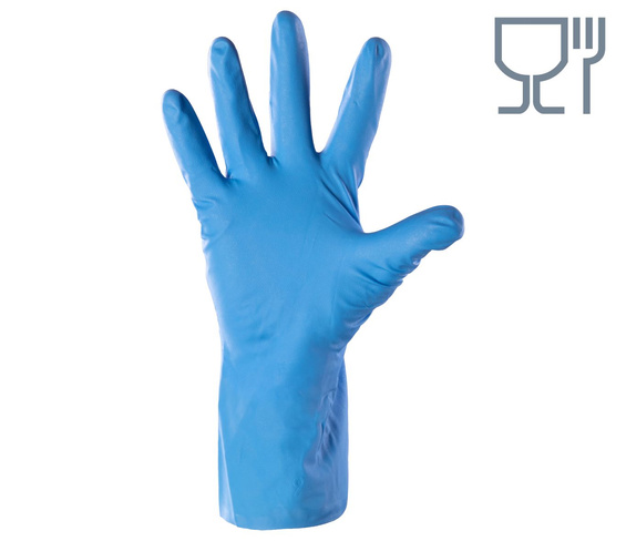 Rękawice chemiczne nitrylowe SUMMITECH MILBLUE PRO. GI-U-07C