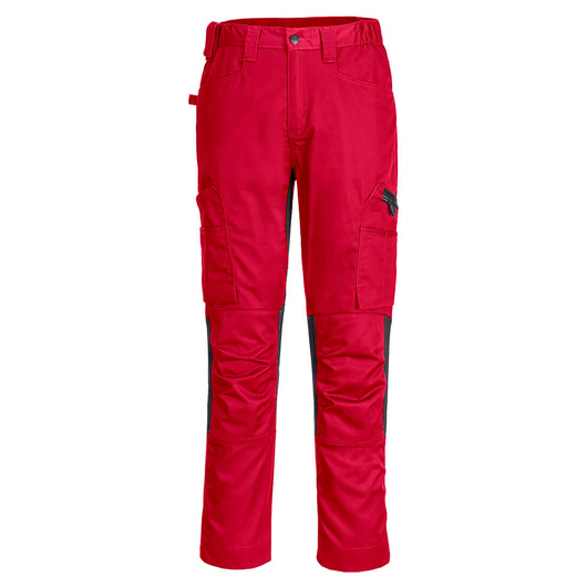 CD881 - Spodnie WX2 Eco Stretch Głęboka czerwień