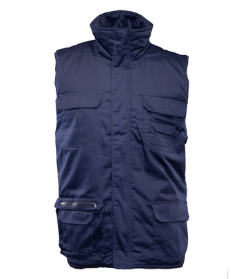 Bezrękawnik ocieplany 7-kieszeniowy BENEFIT BRASS