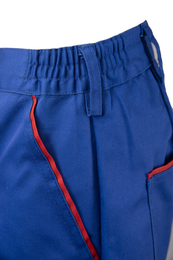 Spodnie robocze do pasa MAX POPULAR niebieskie