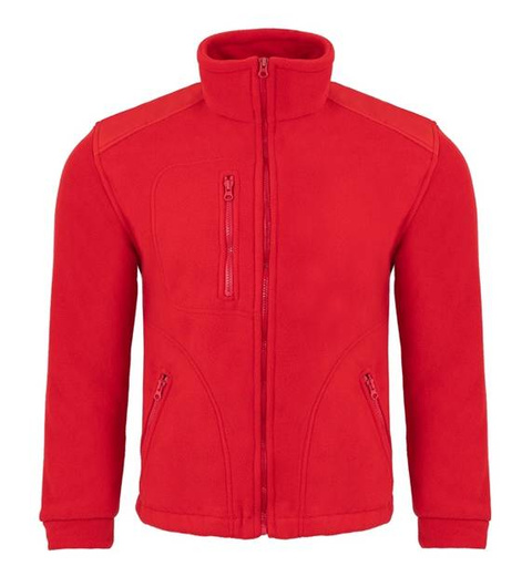 Polar bluza z wzmocnieniami czerwona FLRA 340