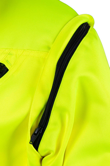 Kurtka ostrzegawcza odblaskowa bomber 3 w 1 BENEFIT HI VI