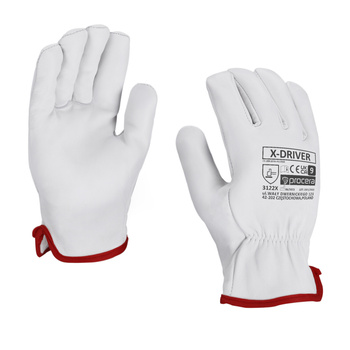 RĘKAWICE ROBOCZE CAŁOSKÓRZANE X-DRIVER