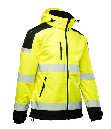 Kurtka softshell odblaskowa Brixton Flash