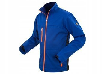 KURTKA SOFTSHELL NIEBIESKA