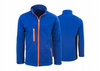 KURTKA SOFTSHELL NIEBIESKA