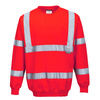 Bluza robocza ostrzegawcza bez kaptura Portwest B303