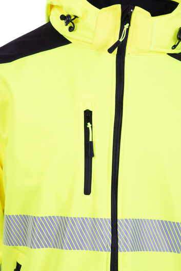 Kurtka softshell odblaskowa Brixton Flash