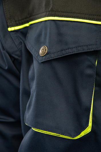 Bluza robocza Brixton practical na zamek granatowa
