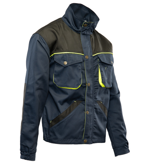 Bluza robocza Brixton practical na zamek granatowa