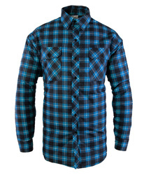 Koszula ocieplana Bono niebieska