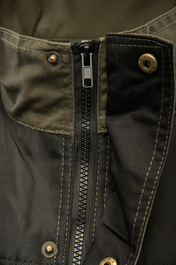 Bluza robocza Brixton practical na zamek khaki