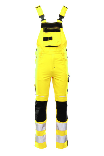 SPODNIE ROBOCZE OGRODNICZKI OSTRZEGAWCZE FLASH