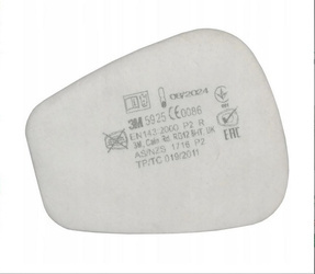 FILTR PRZECIWPYŁOWY 3M KAT. P2 - 5925