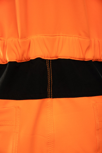 SPODNIE ROBOCZE OGRODNICZKI OSTRZEGAWCZE FLASH