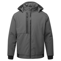 CD874 - Softshell zimowy Ocieplany WX2 Eco Szary