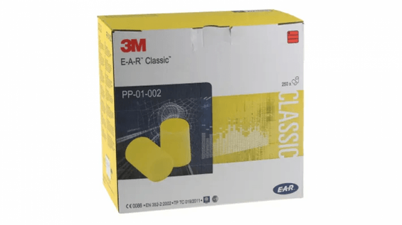 Zatyczki do uszu 3M  PP-01-002 (250 par)