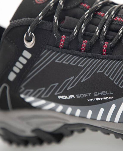 Buty outdoorowe TREKKING ARDON FORCE - czarny