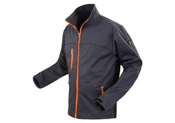 KURTKA SOFTSHELL SZARA