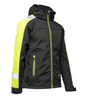 Kurtka softshell odblaskowa SEVEN KINGS RIVAL czarny/żółć