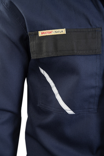 Bluza robocza Brixton Natur granatowa