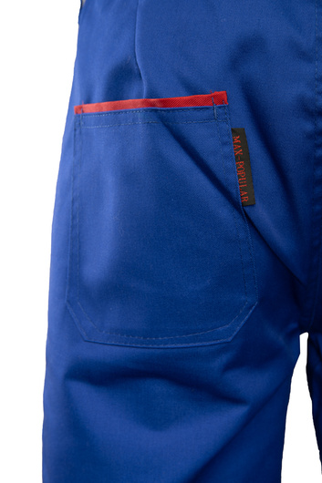 Spodnie robocze do pasa MAX POPULAR niebieskie