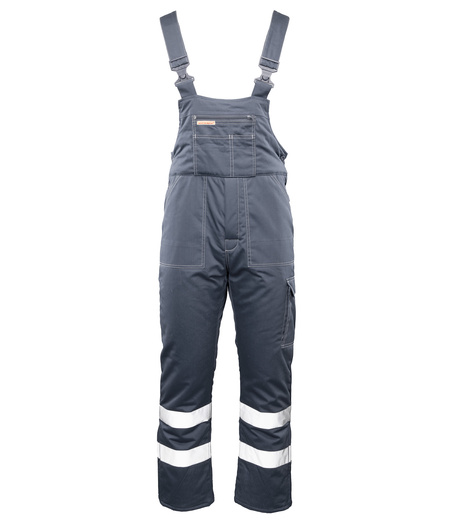 Spodnie ogrodniczki ocieplane odblaskowe BRIXTON SNOW